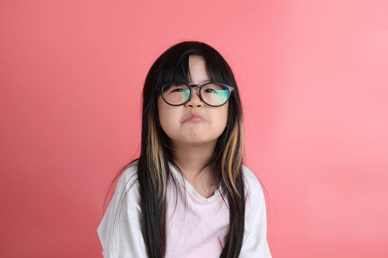 Niña triste
