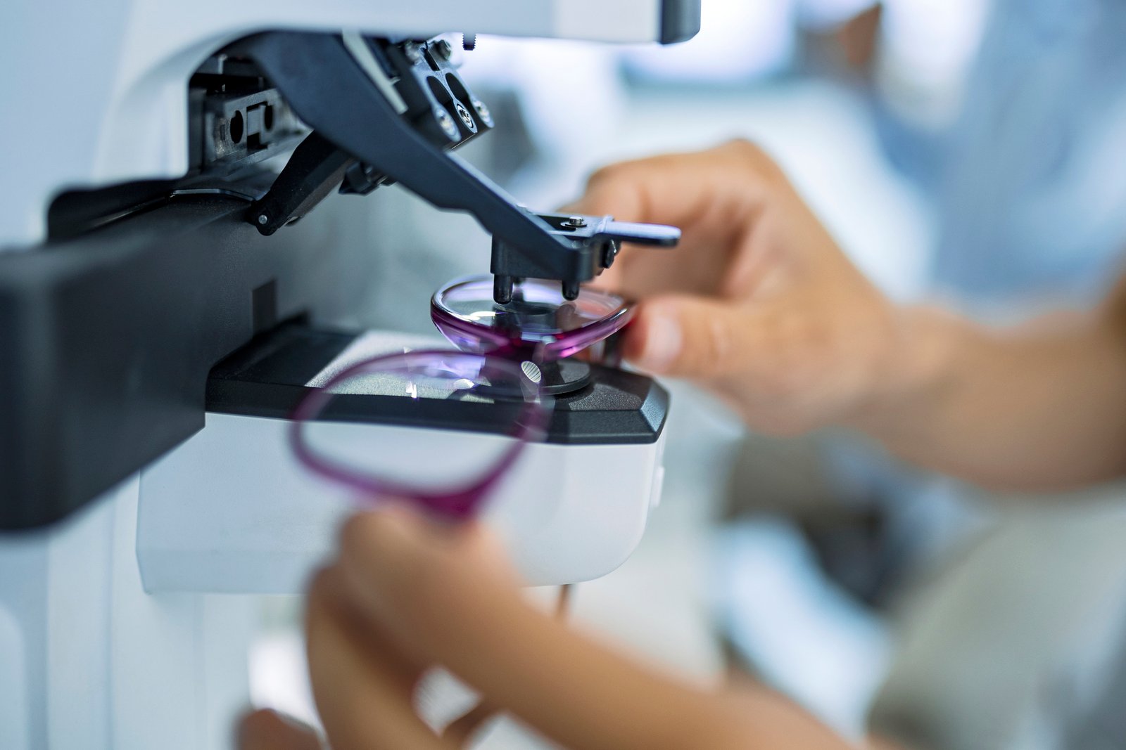 Control de calidad de lentes oftálmicos