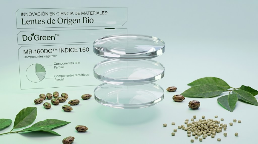 Más allá del plástico: la nueva era de los materiales oftálmicos